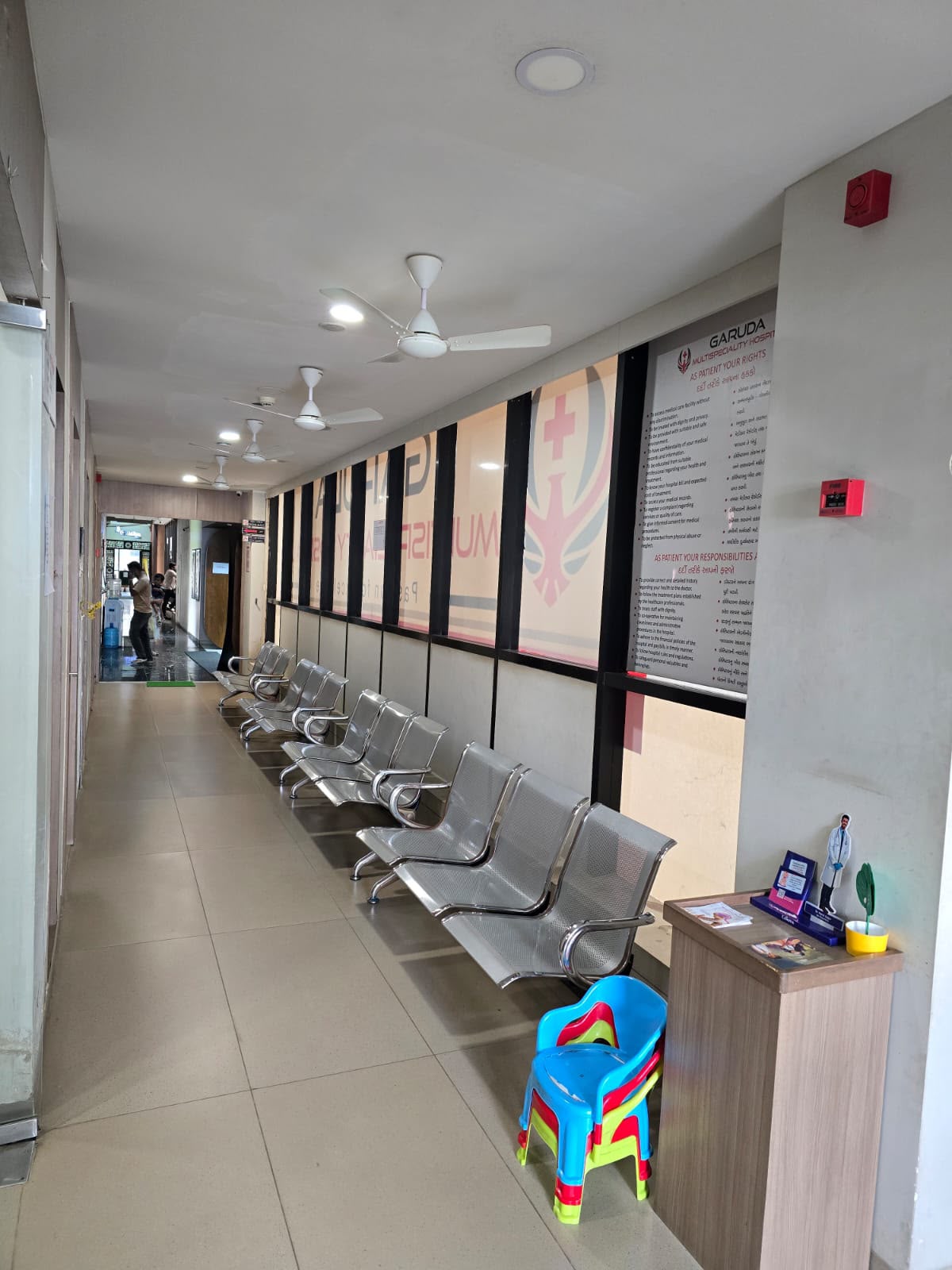 Hospital waiting area